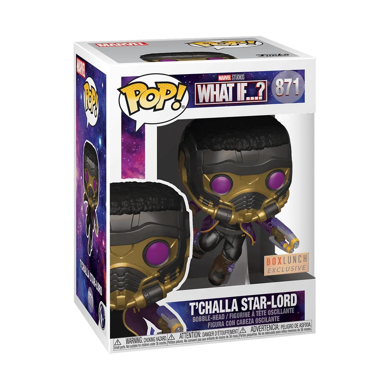 T'Challa Star-Lord #871 Funko Pop from What if…?