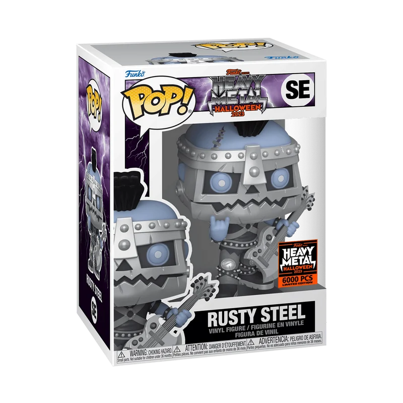 Rusty Steel #SE Funko Pop from Heavy Metal Halloween 2023