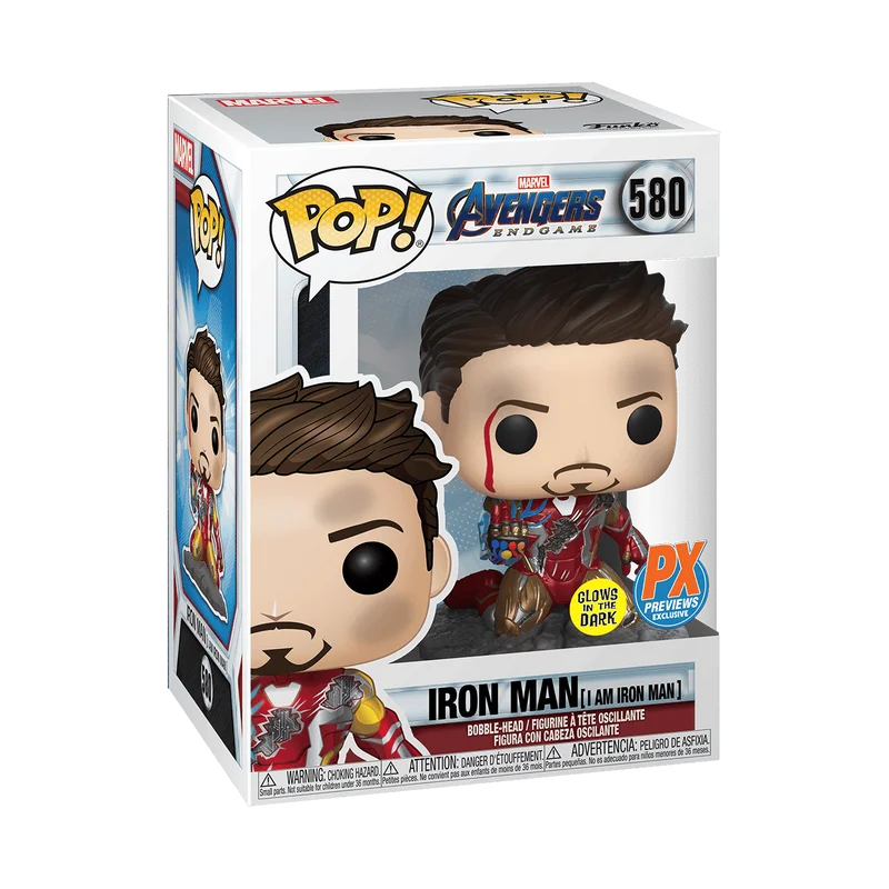 Iron Man (I am Iron Man) #580 Funko Pop from Avengers Endgame