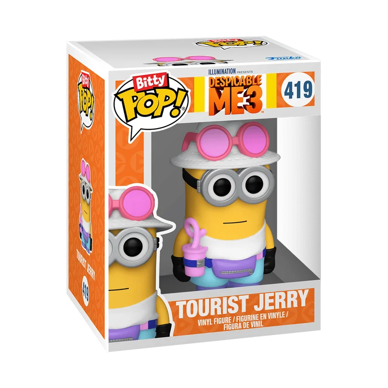 Tourist Jerry #419 Funko Pop from Minions the Rise of Gru