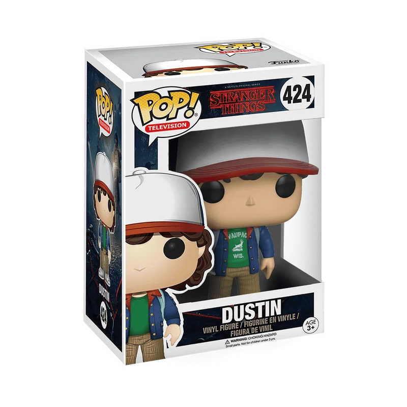 Dustin #424 Funko Pop from Stranger Things