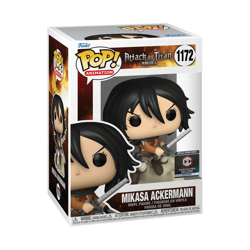 Mikasa Ackermann #1172 Funko Pop from Attack on Titan