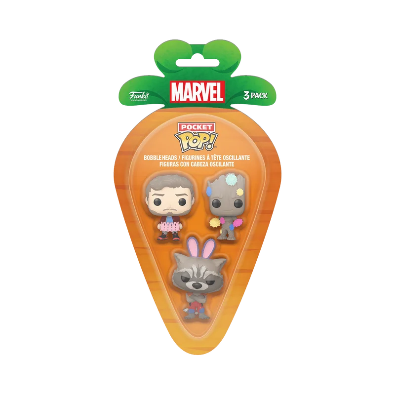 Star-Lord / Groot / Rocket #3 Pack Funko Pop from Marvel