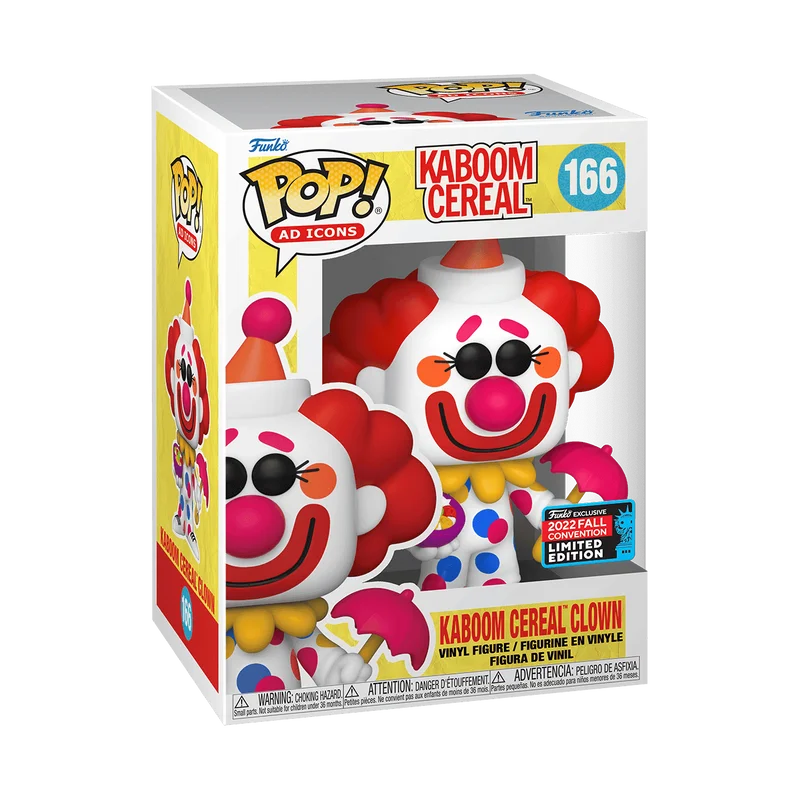 Kaboom Cereal Clown #166 Funko Pop from Kaboom Cereal