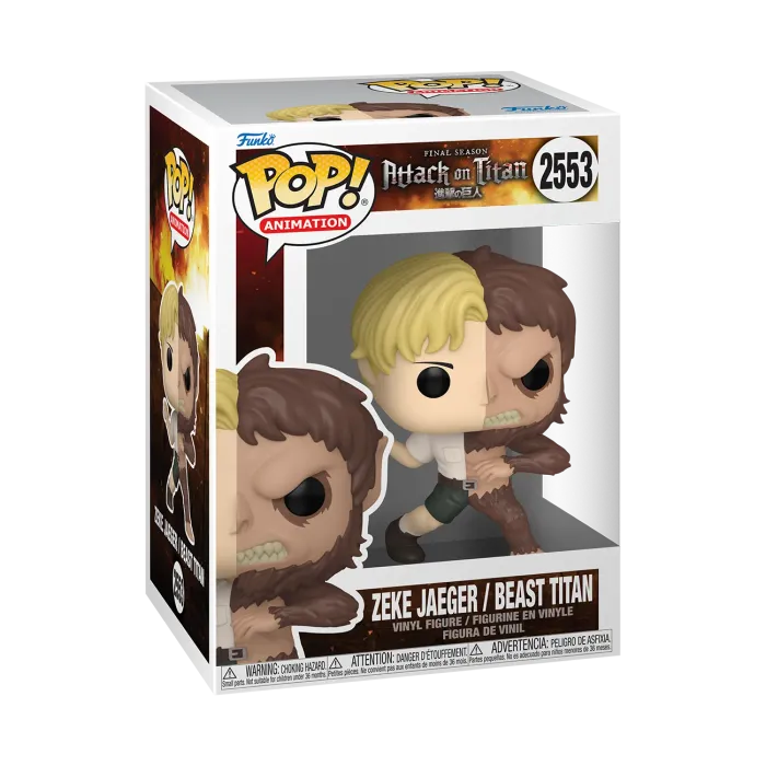 Zeke Jaeger / Beast Titan #2553 Funko Pop from Attack on Titan