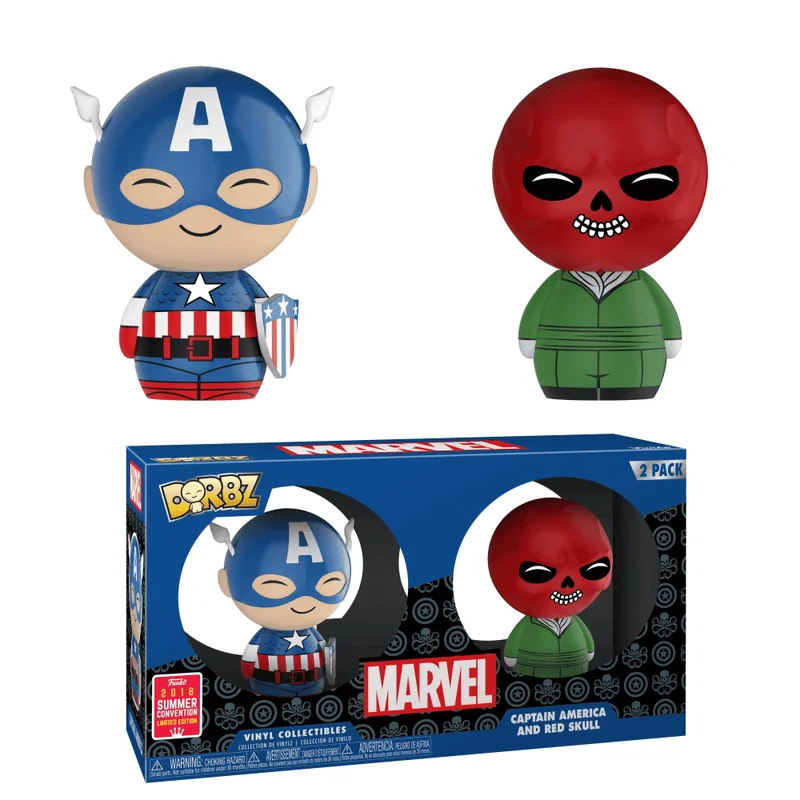 Captain America and Red Skull #2 PACK Funko Pop from Marvel