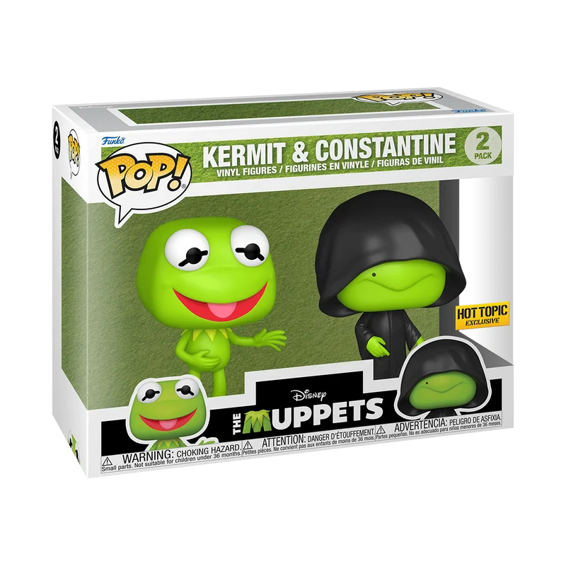 Kermit & Constantine #2 PACK Funko Pop from The Muppets