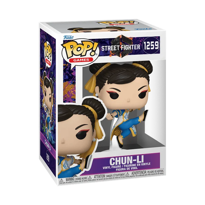 Chun-Li #1259 Funko Pop from Street Fighter