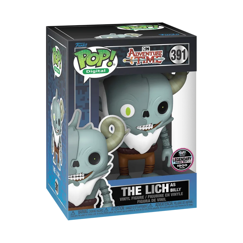 The Lich as Billy #391 Funko Pop from Adventure Time