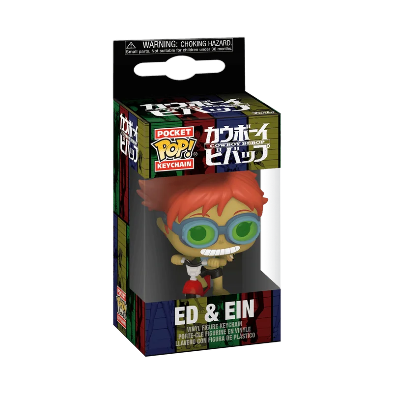Ed & Ein Funko Pop from Cowboy Bebop