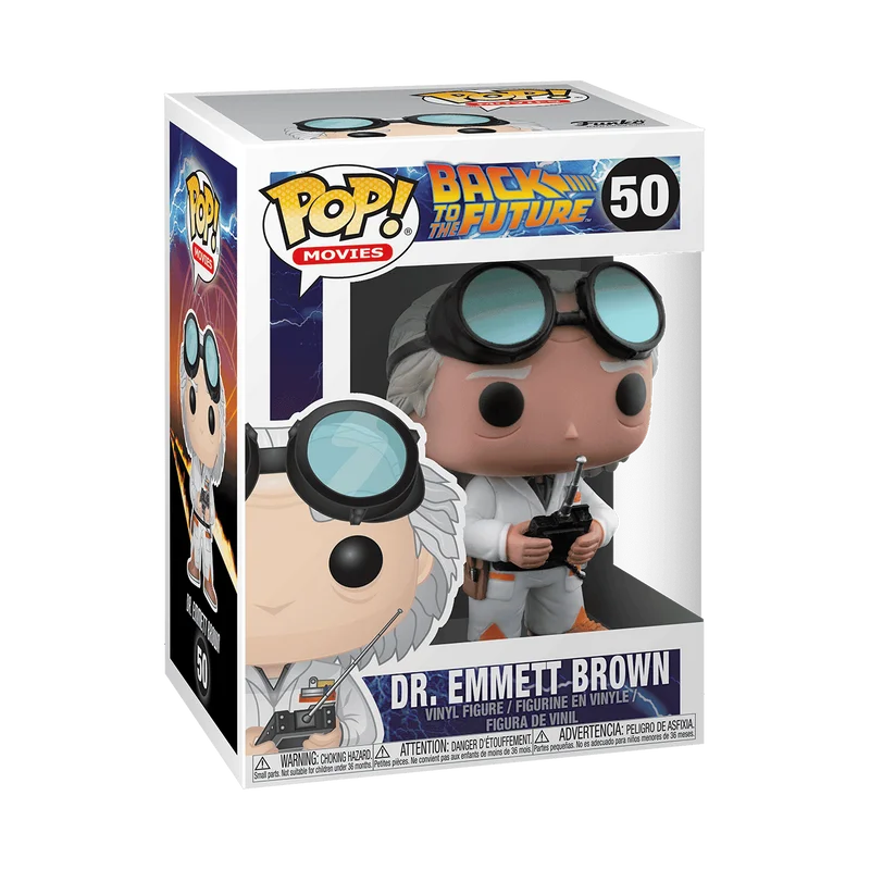Dr. Emmett Brown #50 Funko Pop from Back to the Future