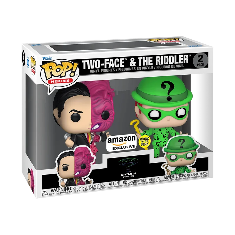 Two-Face & The Riddler #2 PACK Funko Pop from Batman Forever
