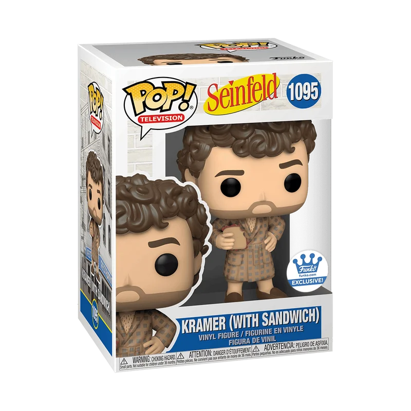 Kramer (with Sandwich) #1095 Funko Pop from Seinfeld