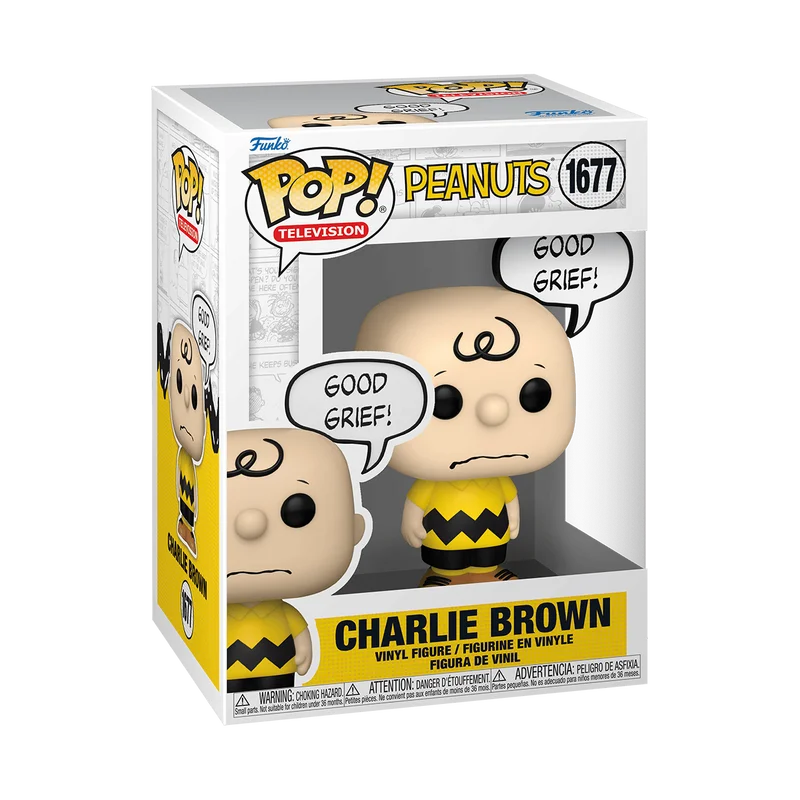 Charlie Brown #1677 Funko Pop from Peanuts