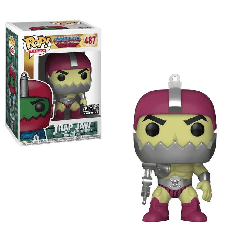 Trap Jaw #487 Funko Pop from Masters of the Universe