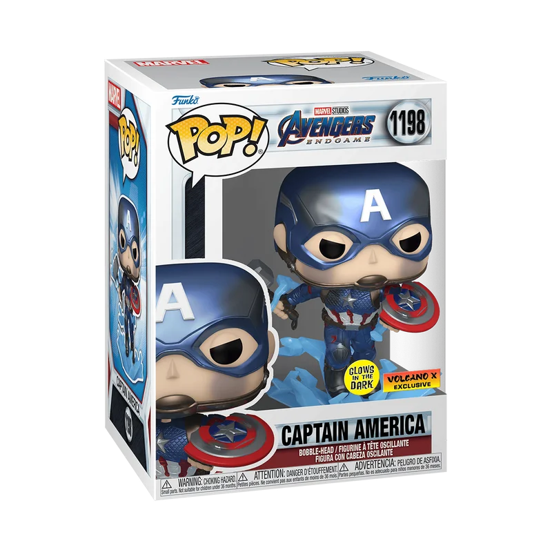 Captain America #1198 Funko Pop from Marvel