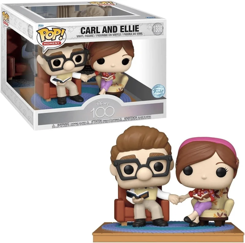Carl and Ellie #1338 Funko Pop from Disney 100