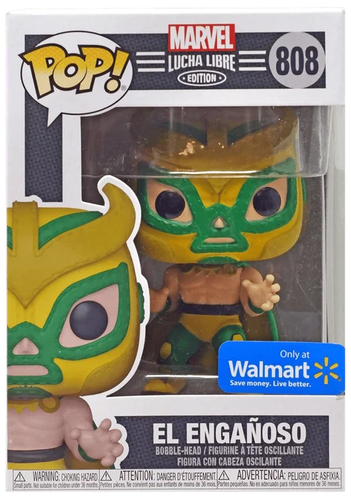 El Engañoso #808 Funko Pop from Marvel Lucha Libre