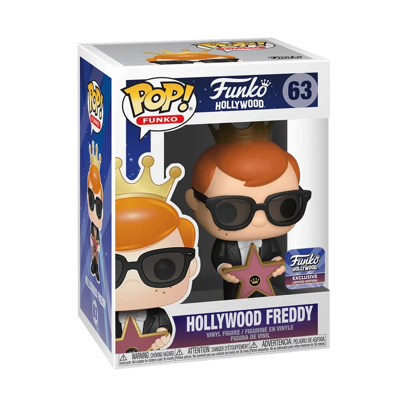 Hollywood Freddy #63 Funko Pop from Freddy Funko