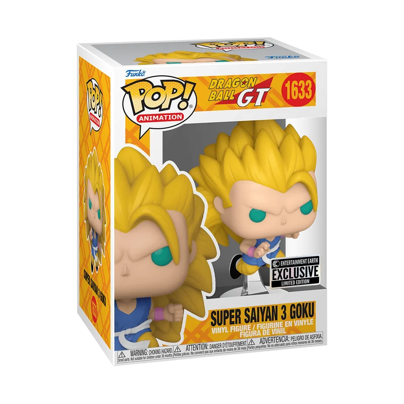 Super Saiyan 3 Goku #1633 Funko Pop from Dragon Ball GT