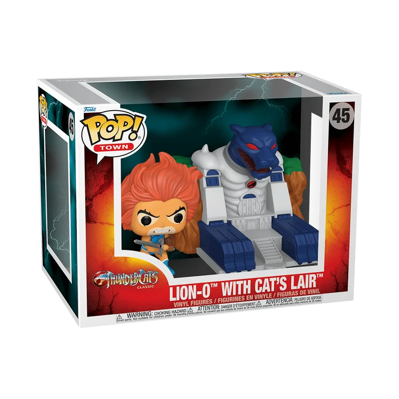 Lion-O with Cat's Lair #45 Funko Pop from Thundercats