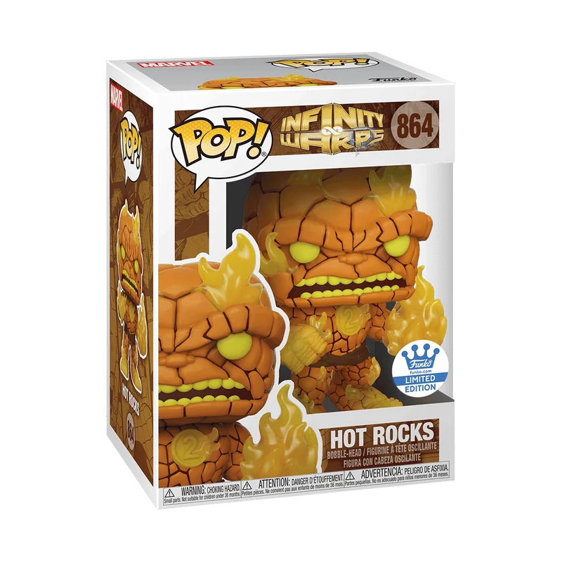 Hot Rocks #864 Funko Pop from Infinity Warps