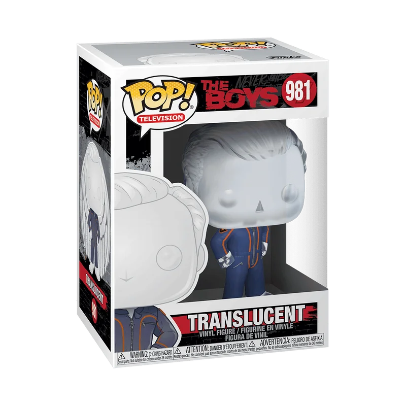 Translucent #981 Funko Pop from The Boys
