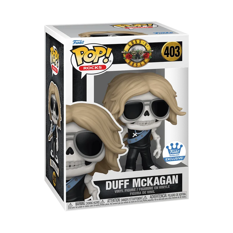 Duff McKagan #403 Funko Pop from Guns N Roses