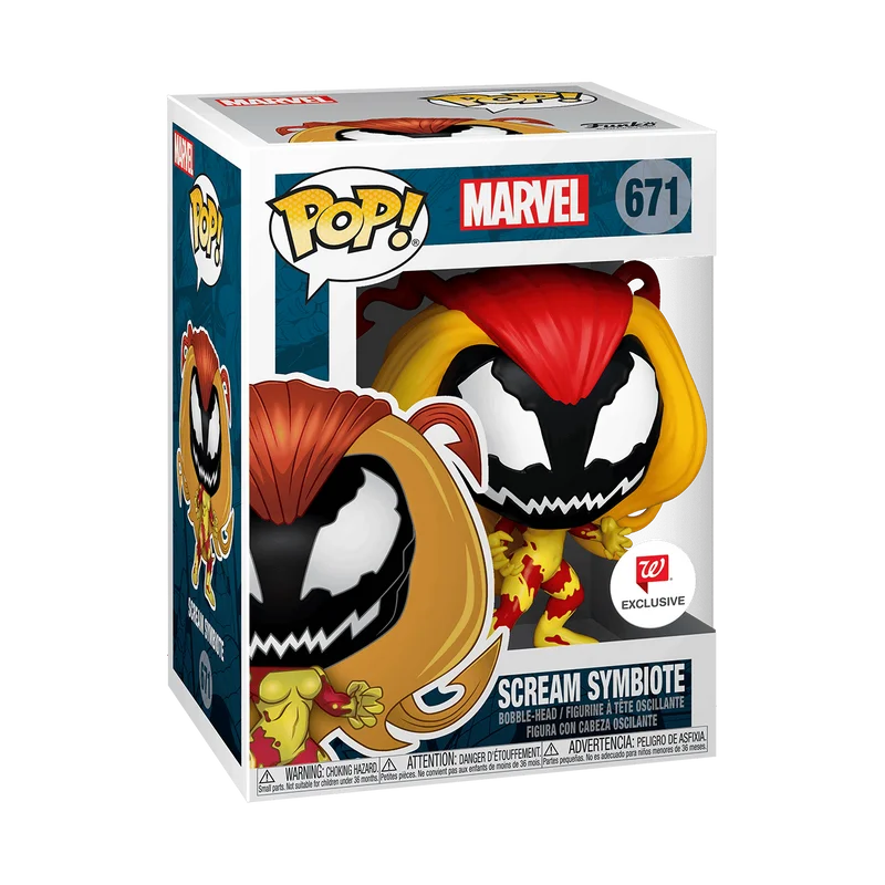Scream Symbiote #671 Funko Pop from Marvel