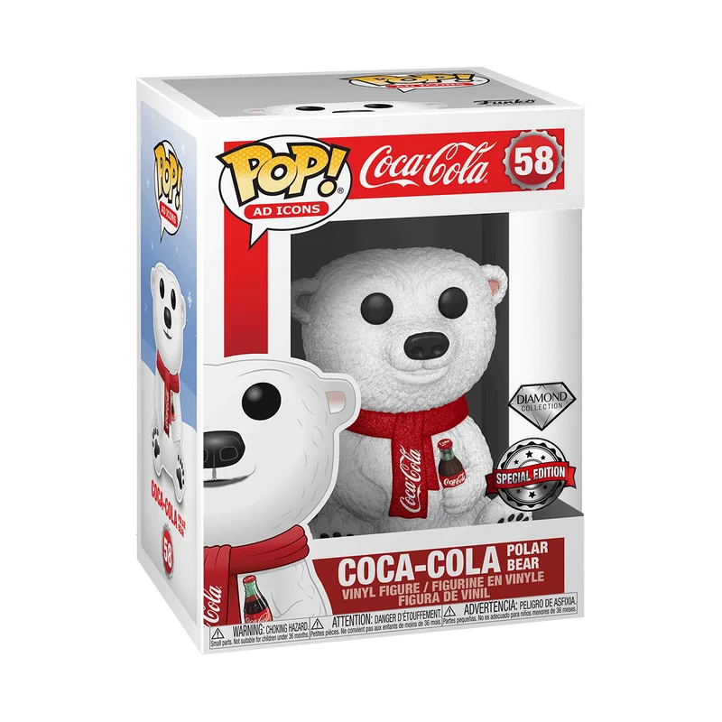 Coca-Cola Polar Bear #58 Funko Pop from Ad Icons