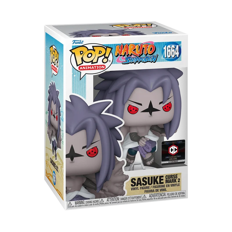 Sasuke Curse Mark 2 #1664 Funko Pop from Naruto Shippuden