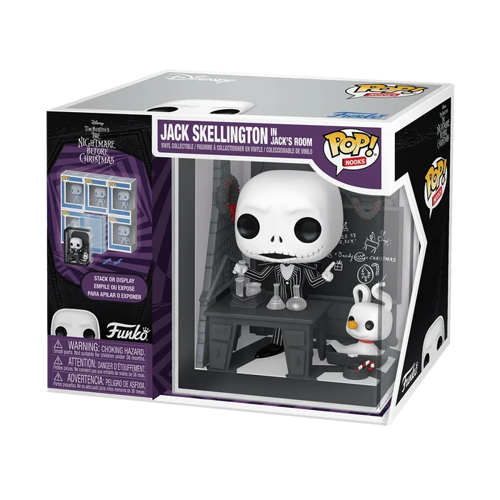 Jack Skellington in Jack's Room Funko Pop from The Nightmare Before Christmas