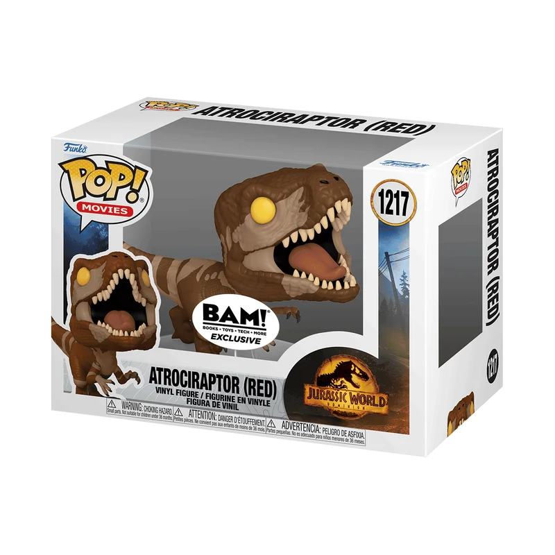 Atrociraptor (Red) #1217 Funko Pop from Jurassic World
