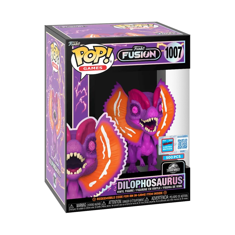 Dilophosaurus #1007 Funko Pop from Funko Fusion