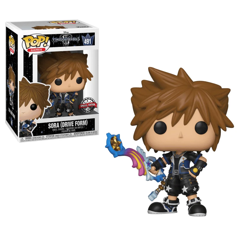Sora (Drive Form) #491 Funko Pop from Kingdom Hearts
