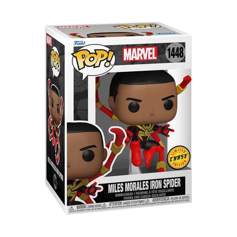 Miles Morales Iron Spider #1448 Funko Pop from Marvel