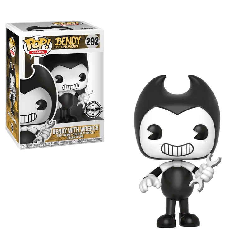 Bendy with Wrench #292 Funko Pop from Bendy and the Ink Machine