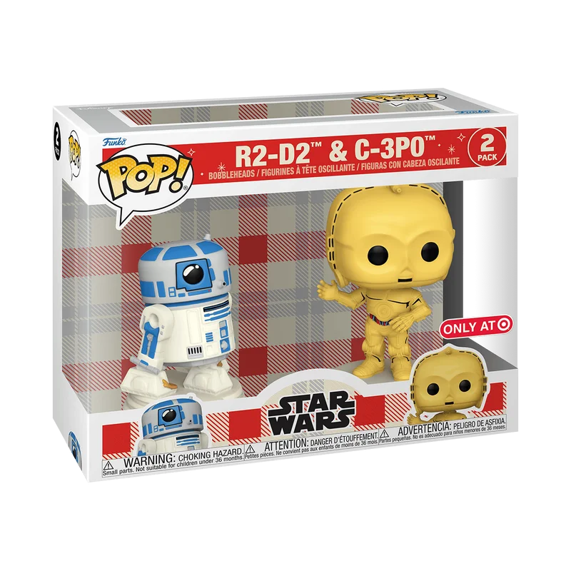 R2-D2 & C-3PO #2 PACK Funko Pop from Star Wars