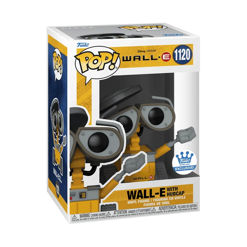 Wall-E with Hubcap #1121 Funko Pop from Wall-E