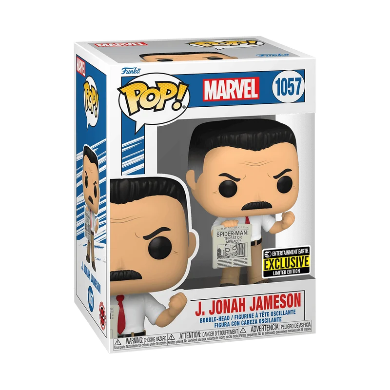 J. Jonah Jameson #1057 Funko Pop from Marvel