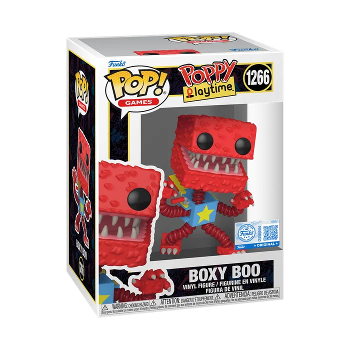 Boxy Boo #1266 Funko Pop from Poppy Playtime