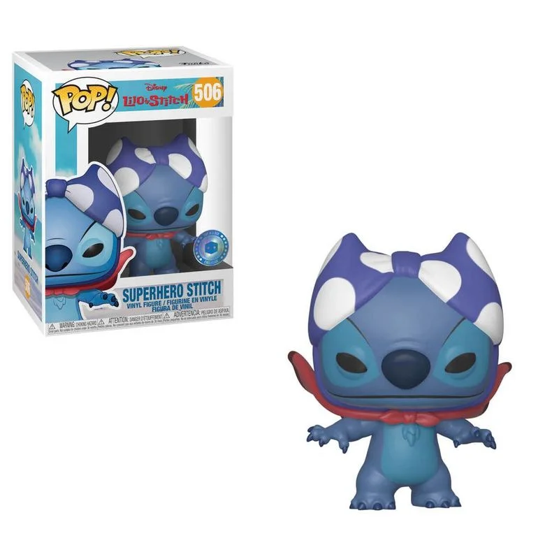 Superhero Stitch #506 Funko Pop from Lilo & Stitch
