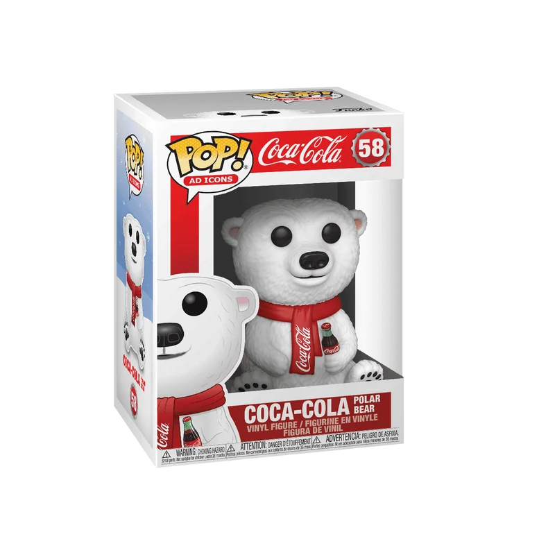 Coca-Cola Polar Bear #58 Funko Pop from Coca-Cola