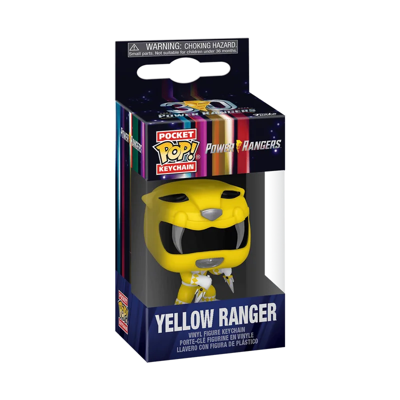 Yellow Ranger Funko Pop from Power Rangers