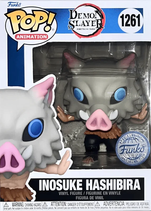 Inosuke Hashibira #1261 Funko Pop from Demon Slayer