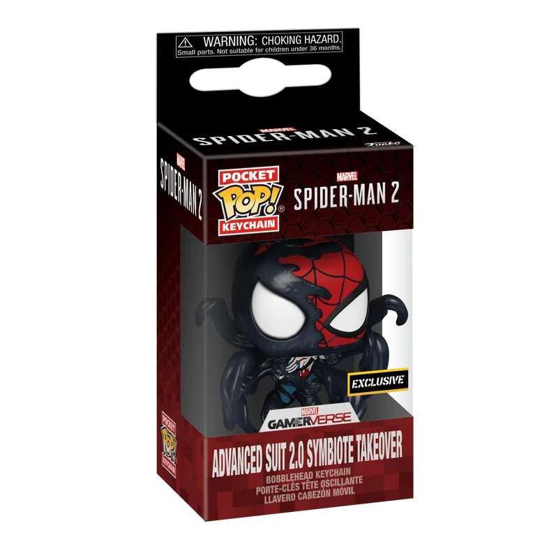 Advanced Suit 2.0 Symbiote Takeover Funko Pop from Spider-Man 2