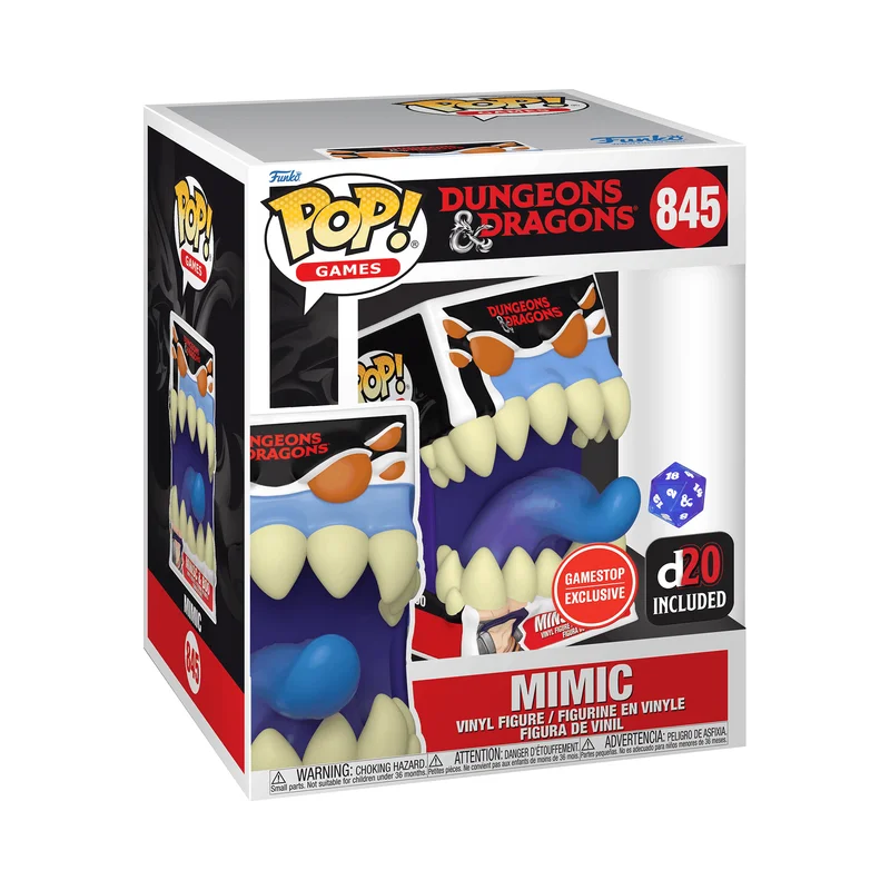 Mimic #845 Funko Pop from Dungeons & Dragons