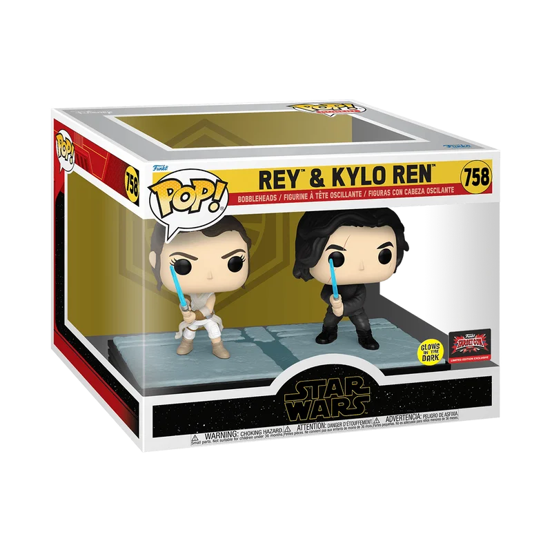 Rey & Kylo Ren #758 Funko Pop from Star Wars