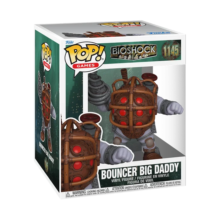 Bouncer Big Daddy #1145 Funko Pop from Bioshock