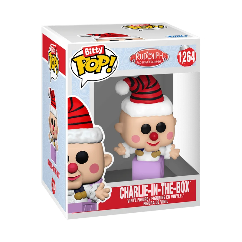 Charlie-in-the-Box #1264 Funko Pop from Rudolph the Red-Nosed Reindeer